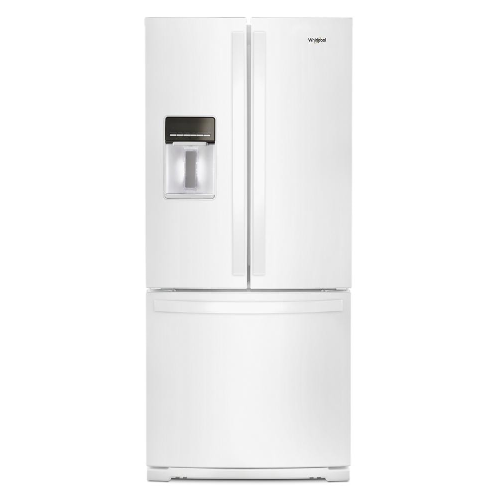 French Door Refrigerator — 19.7 cu. ft., White