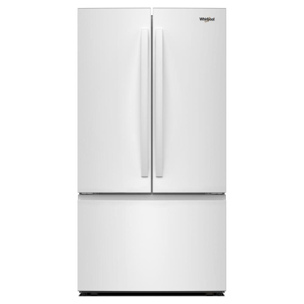 French Door Refrigerator — 20 cu. ft., White