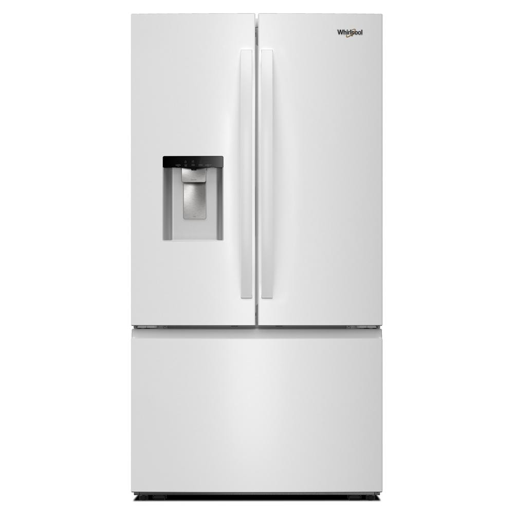 French Door Refrigerator — 24 cu. ft., White