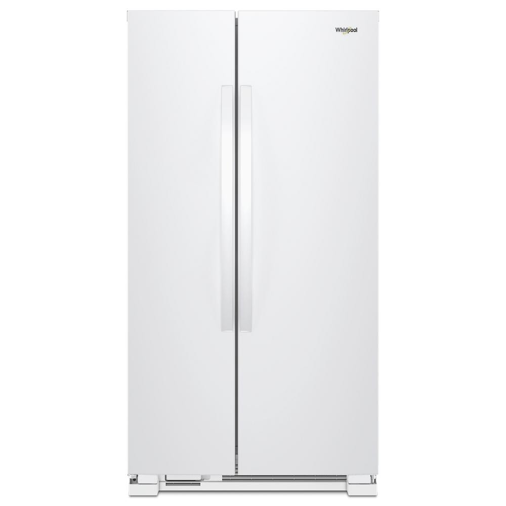 Side-by-Side Refrigerator — 21.4 cu. ft., White