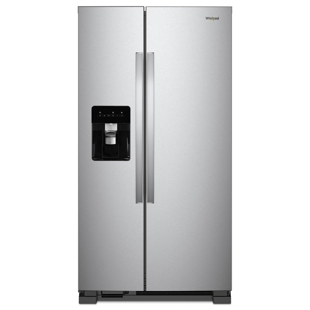 Side-by-Side Refrigerator — 24.6 cu. ft., Monochromatic Stainless Steel