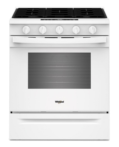 Gas Slide-In Range — 5.0 cu. ft., White